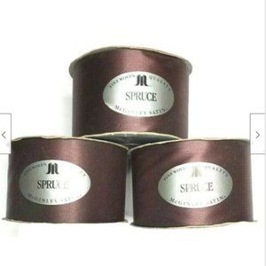 McGinley Fine Woven 210 Satin Spruce New Plum Ribb